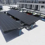 PV-Carport Modell 01 – Modernes Doppelcarport für 2 Stellplätze – Bild 15