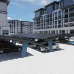 PV-Carport Modell 01 – Modernes Doppelcarport für 2 Stellplätze – Bild 5