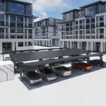 PV-Carport Modell 01 – Modernes Doppelcarport für 2 Stellplätze – Bild 6