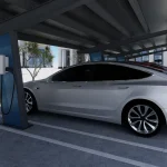 PV-Carport Modell 01 – Modernes Doppelcarport für 2 Stellplätze – Bild 7