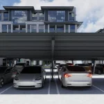 PV-Carport Modell 01 – Modernes Doppelcarport für 2 Stellplätze – Bild 10