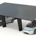 PV-Carport 01 – Komplettset (3 Stellplätze) mit Photovoltaik – Bild 1