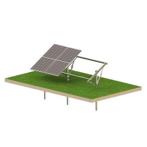SolarMount Line Compact 4 – Selbstmontage-Freiland-System für 4 PV-Module