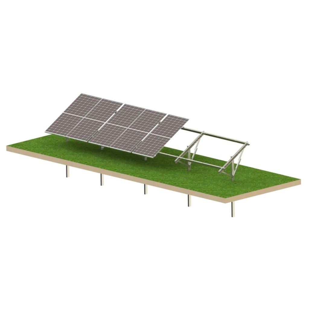SolarMount Line Compact 8 – Selbstmontage-Freiland-System für 8 Module