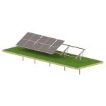 SolarMount Line Compact 8 – Selbstmontage-Freiland-System für 8 Module – Bild 1
