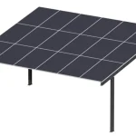 PV-Carport 05 – Komplettset (2 Stellplätze) mit Photovoltaik – Bild 1