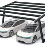 PV-Carport Modell 06 – Carport-Konstruktion für 2 Stellplätze – Bild 1