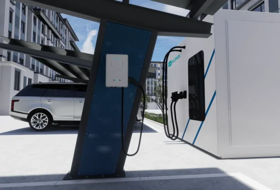 PV-Carport Modell 01 – Modernes Doppelcarport für 2 Stellplätze