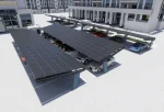 PV-Carport Modell 01 – Modernes Doppelcarport für 2 Stellplätze