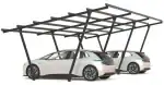 PV-Carport Modell 02 – Stabil & Wetterfest für 3 Stellplätze
