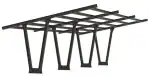 PV-Carport Modell 06 – Carport-Konstruktion für 3 Stellplätze