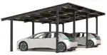 PV-Carport 05 – Komplettset (3 Stellplätze) mit Photovoltaik