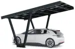 PV-Carport 06 – Komplettset (1 Stellplatz) mit Photovoltaik