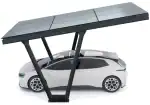 PV-Carport 06 – Komplettset (1 Stellplatz) mit Photovoltaik