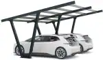 PV-Carport Modell 06 – Carport-Konstruktion für 2 Stellplätze