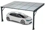 PV-Carport 07 – Komplettset (1 Stellplatz) mit Photovoltaik